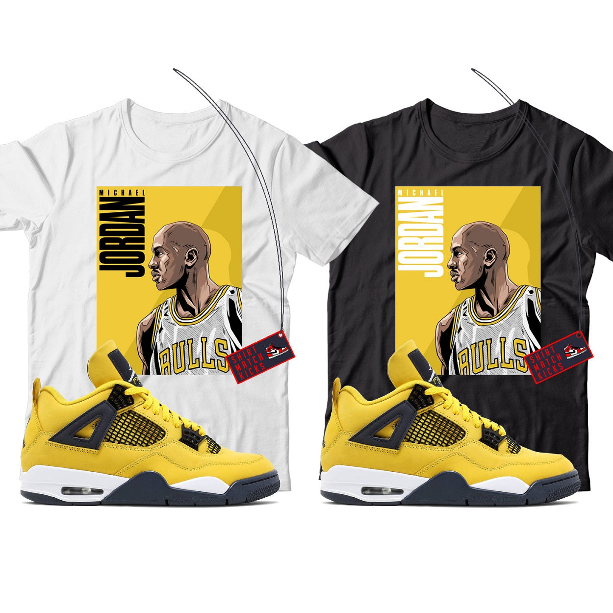 Jordan 4 Lightning Shirt