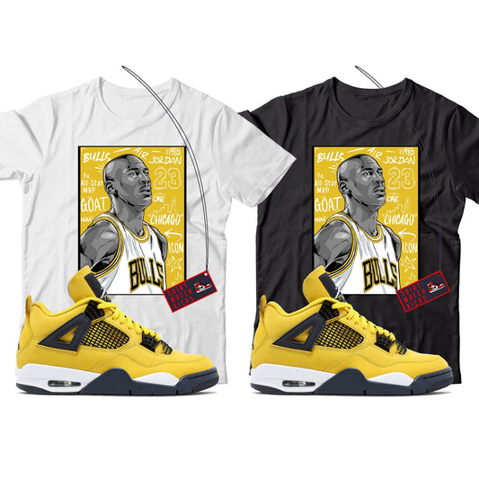 Jordan 4 Lightning Shirt