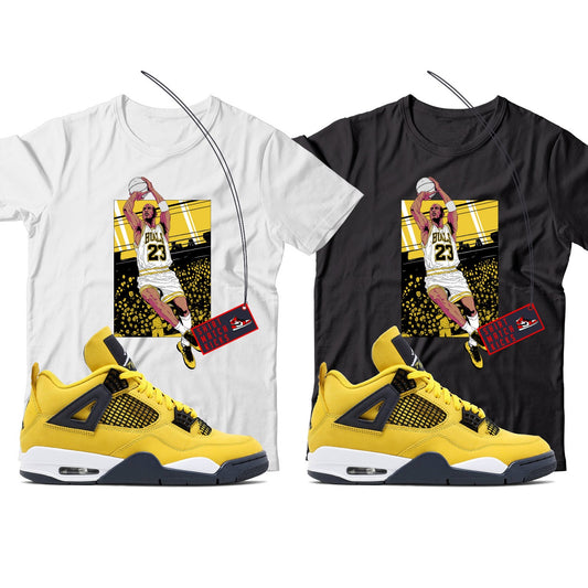 Jordan 4 Lightning Shirt