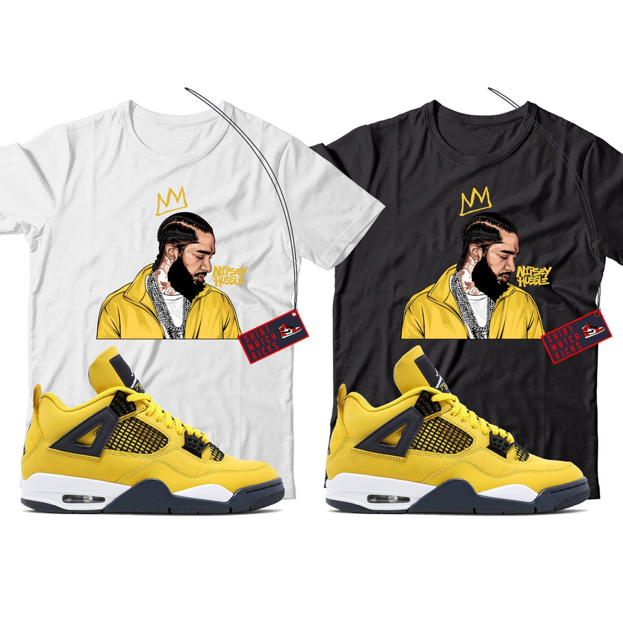 Jordan 4 Lightning Shirt