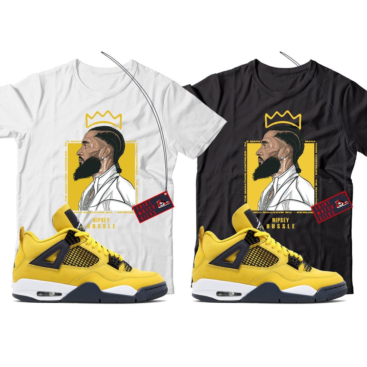 Jordan 4 Lightning Shirt