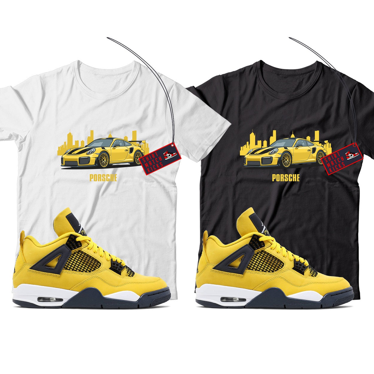 Jordan 4 Lightning Shirt