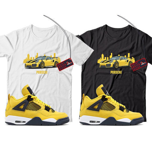 Jordan 4 Lightning Shirt