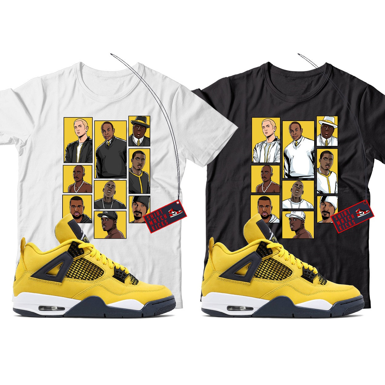 Jordan 4 Lightning Shirt