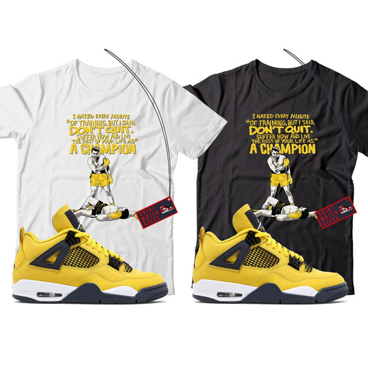 Jordan 4 Lightning Shirt