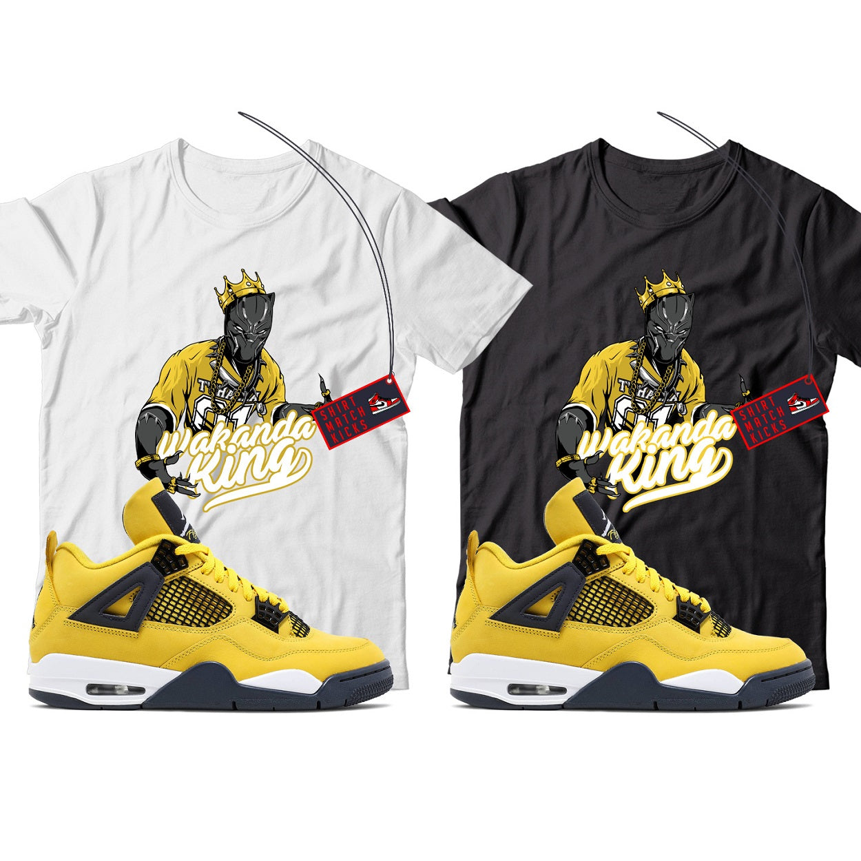 Jordan 4 Lightning Shirt