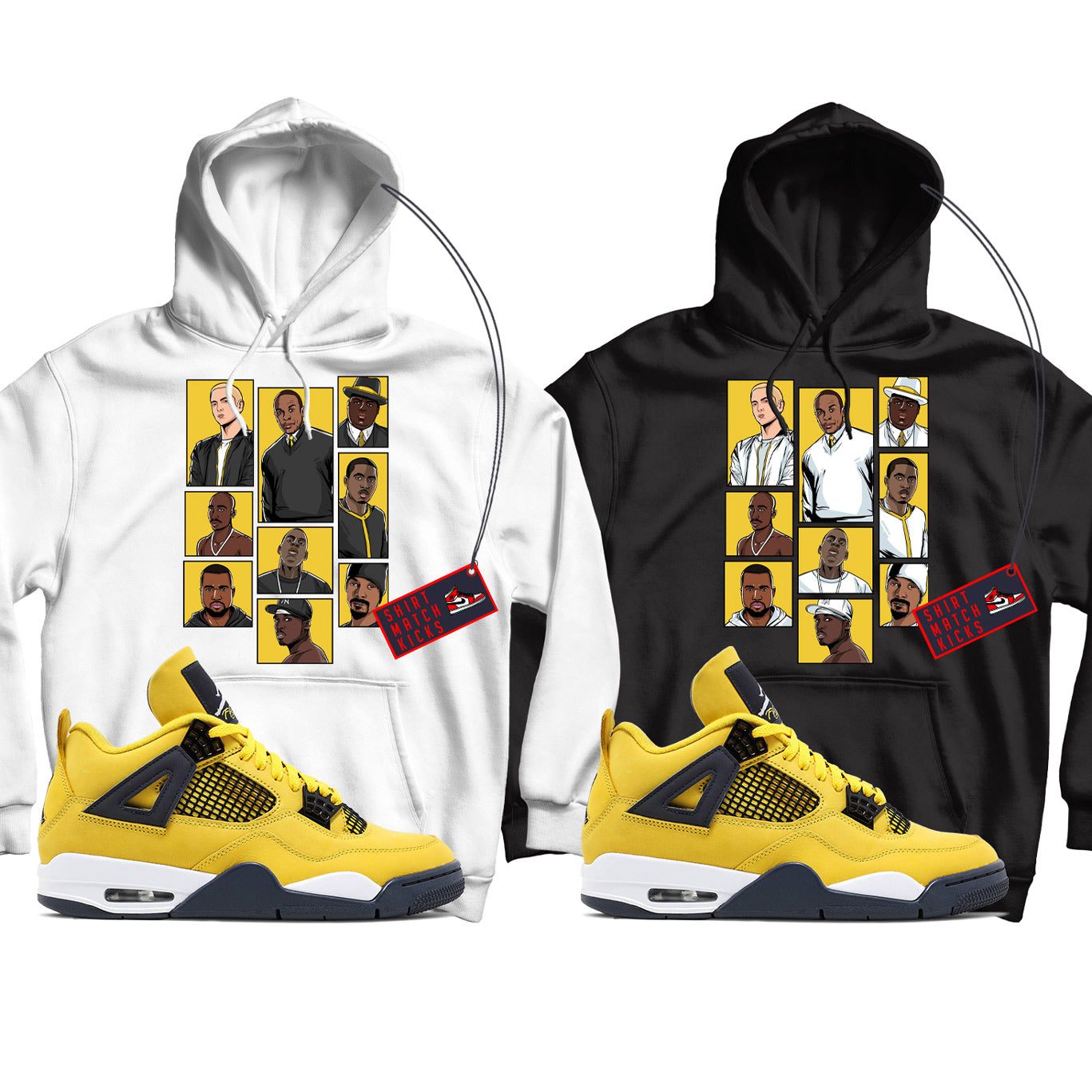 Jordan 4 Lightning Hoodie