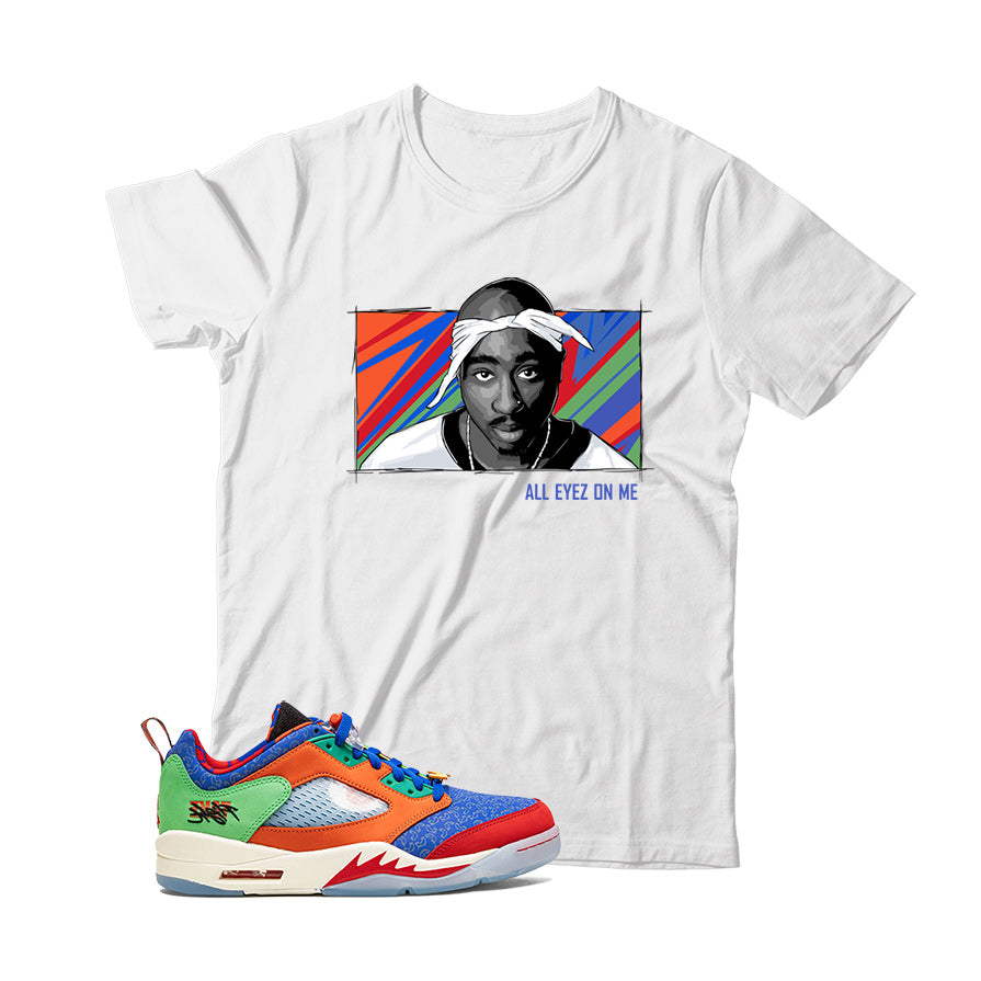 Jordan 5 Low Doernbecher shirt