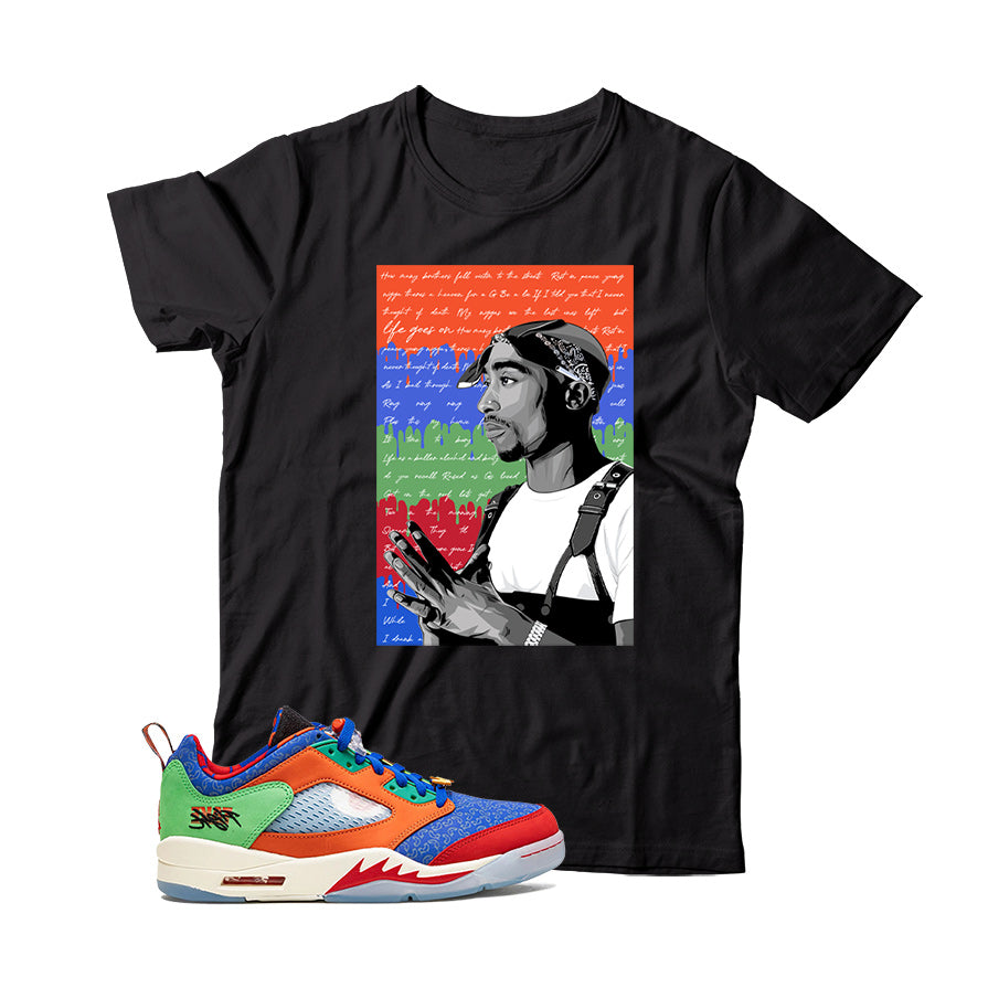 Jordan 5 Low Doernbecher shirt