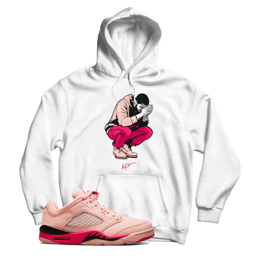 Jordan 5 Low Arctic Pink hoodie