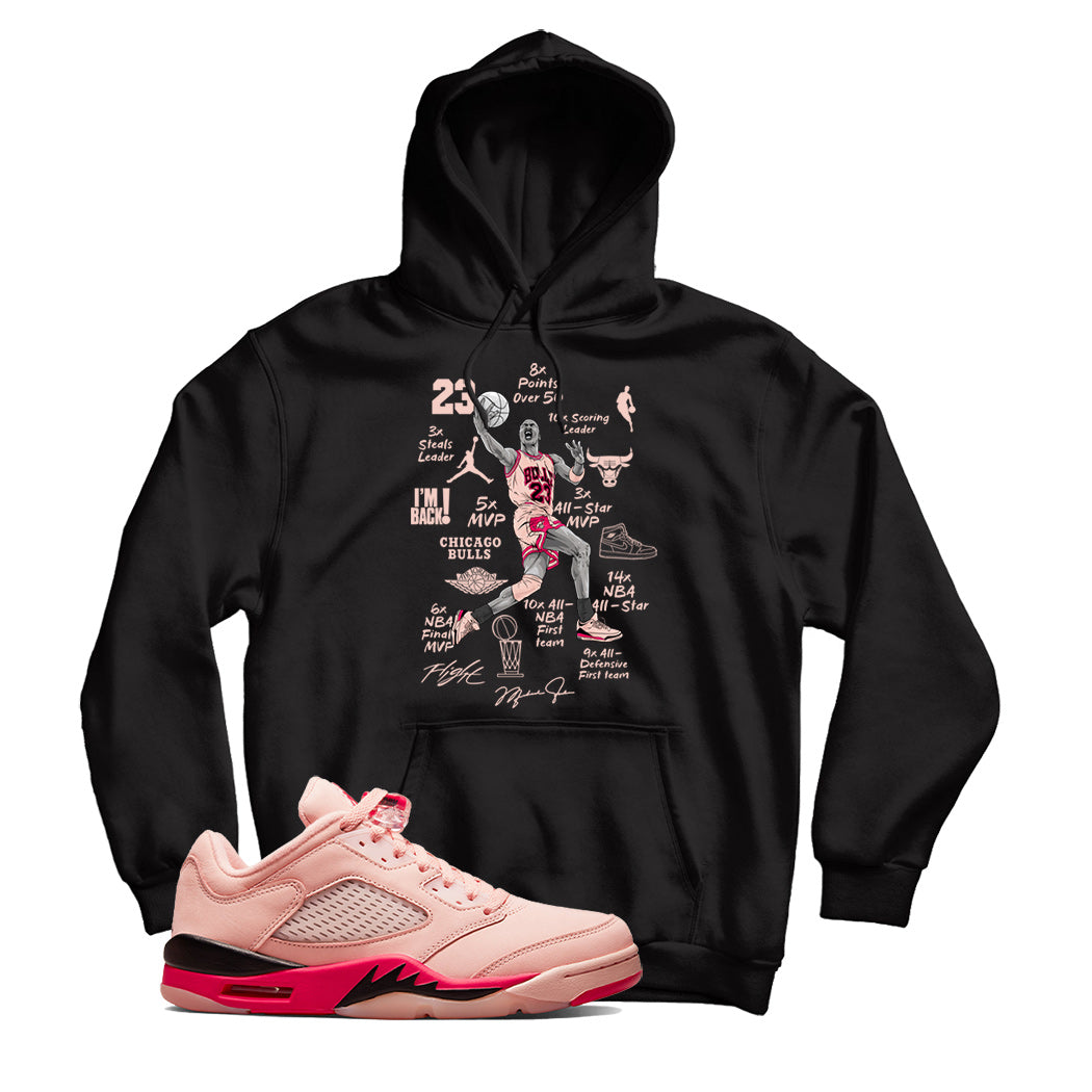 Jordan 5 Low Arctic Pink hoodie