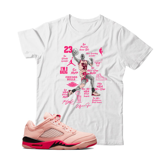 Jordan Low Arctic pink shirt