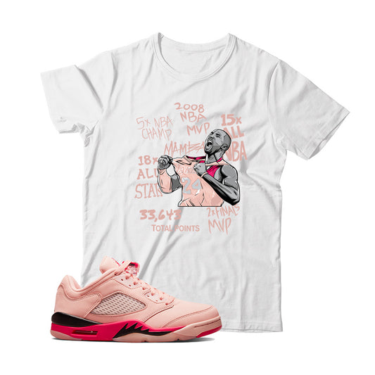 Jordan Low Arctic pink shirt