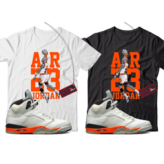 MJ T-Shirt Match Jordan 5 Shattered Backboard