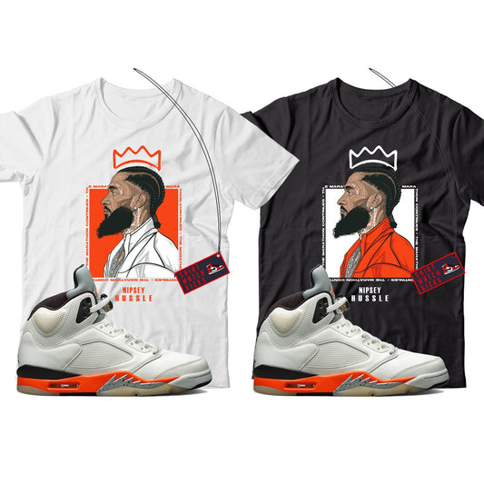 Nipsey(2) T-Shirt Match Jordan 5 Shattered Backboard