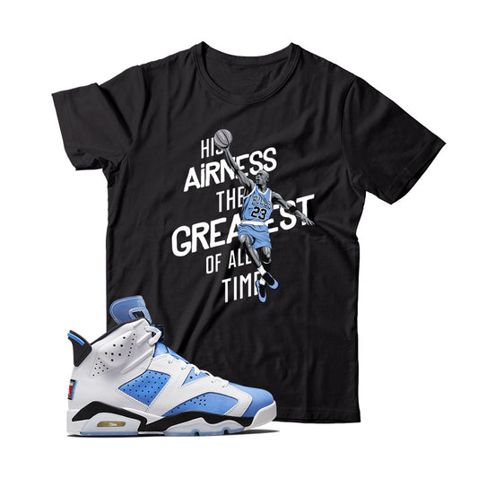 Jordan 6 UNC shirt