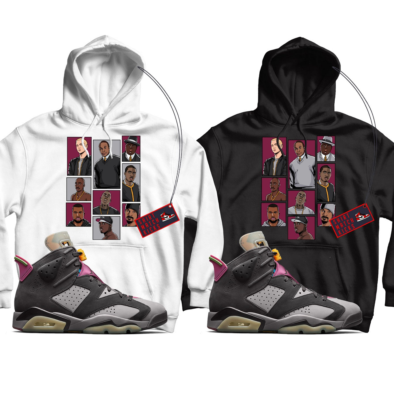 Hoodie Match Jordan 6 Bordeaux