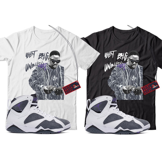 Biggie T-Shirt Match Jordan 7 Flint