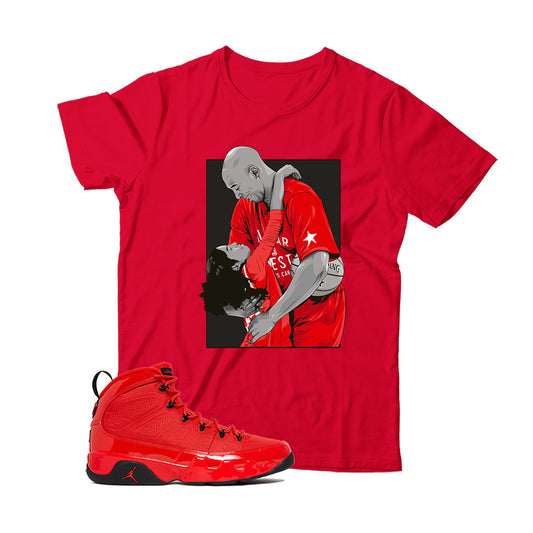 Jordan chile Red shirt