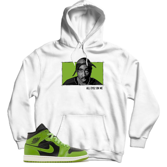 Jordan 1 Altitude Green hoodie