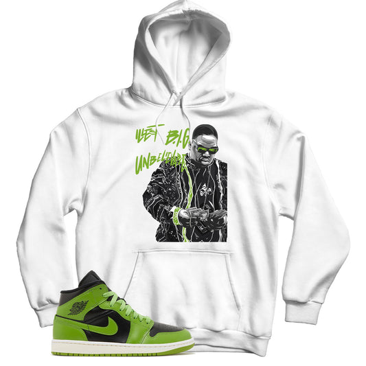 Jordan 1 Altitude Green hoodie