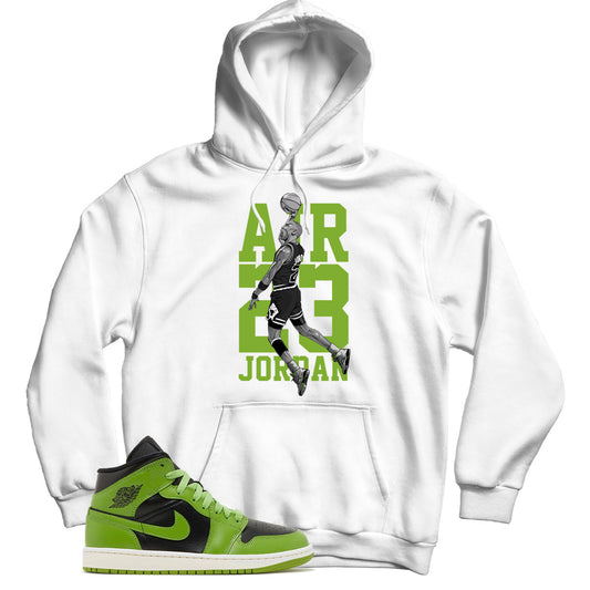 Jordan 1 Altitude Green hoodie