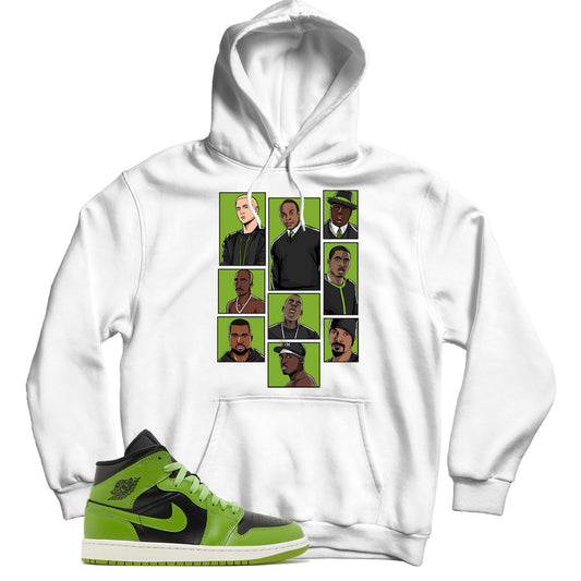 Jordan 1 Altitude Green hoodie