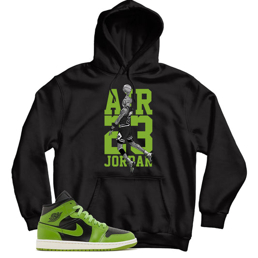 Jordan 1 Altitude Green hoodie