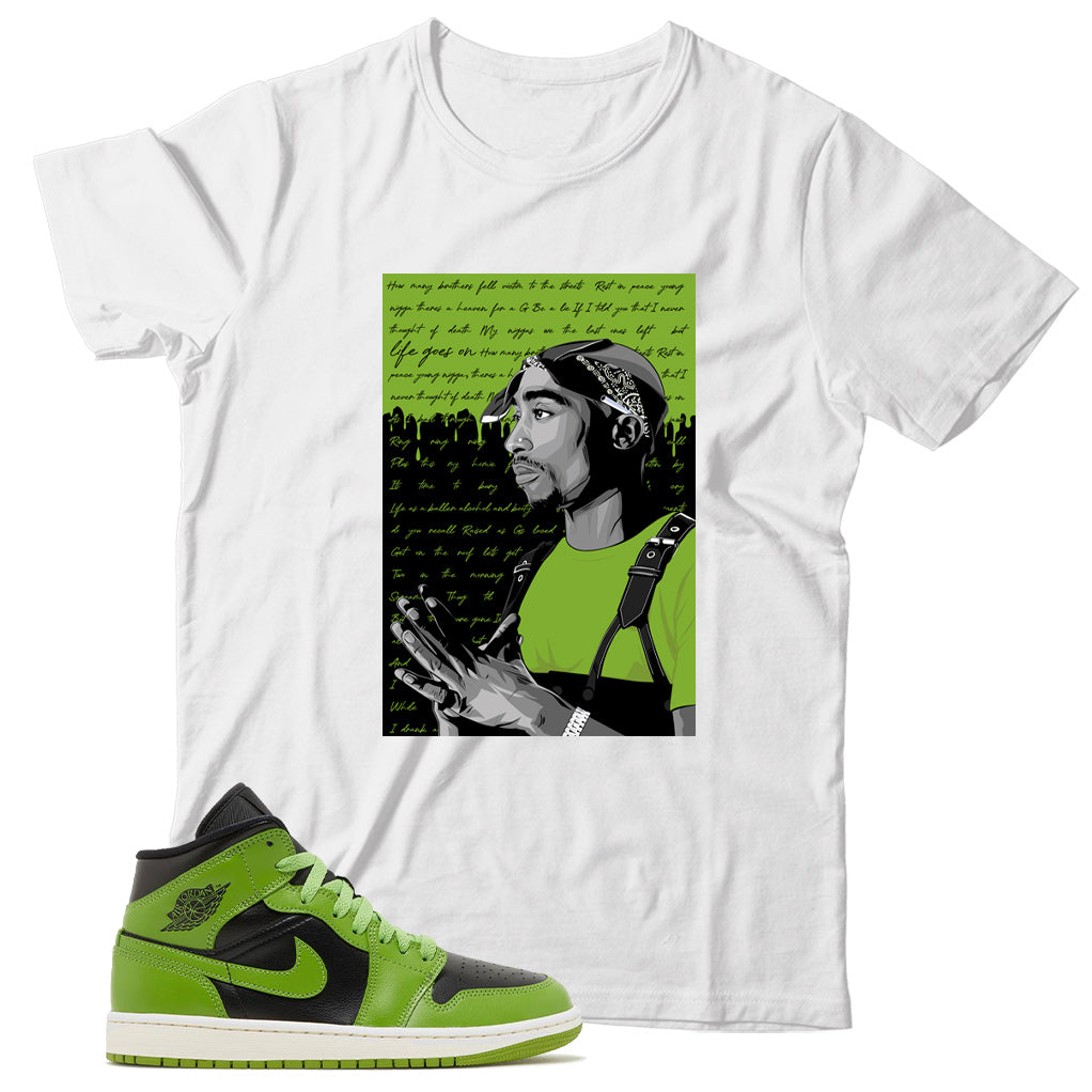 Jordan 1 Altitude Green shirt