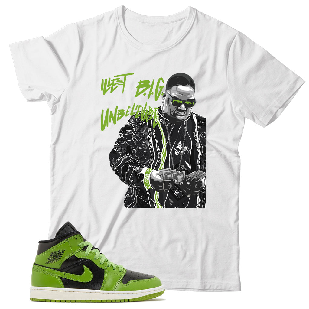 Jordan 1 Altitude Green shirt