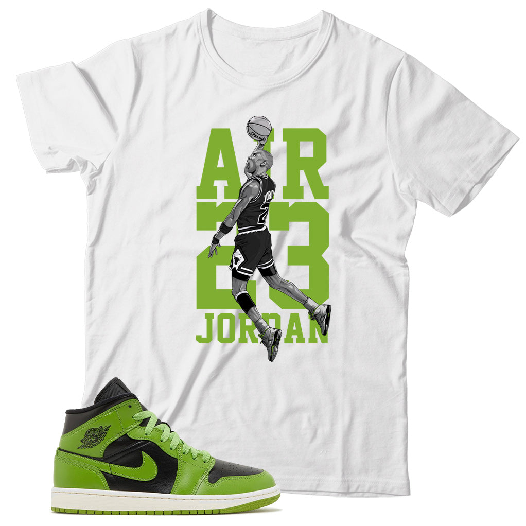 Jordan 1 Altitude Green shirt