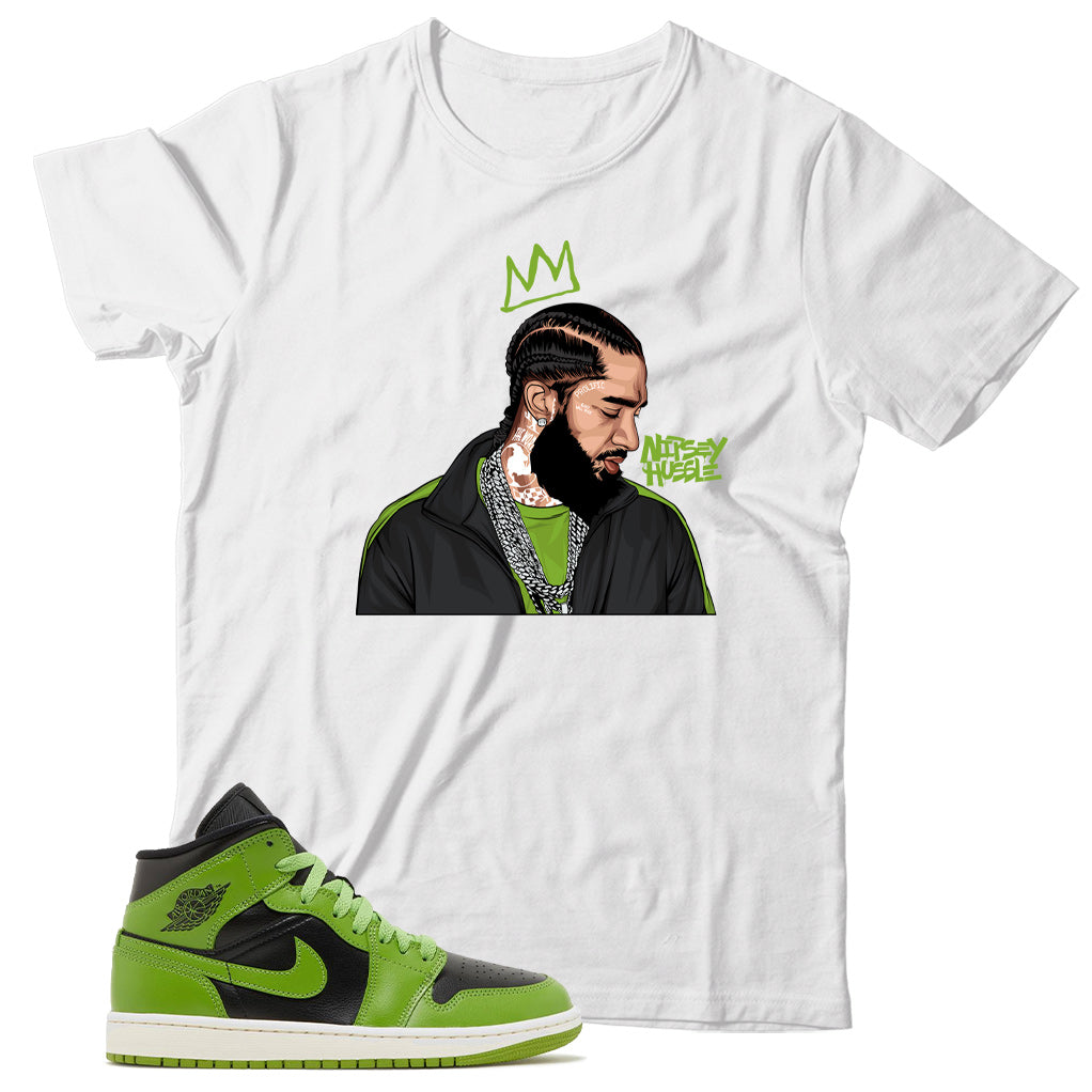 Jordan 1 Altitude Green shirt