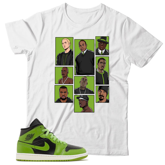 Jordan 1 Altitude Green shirt