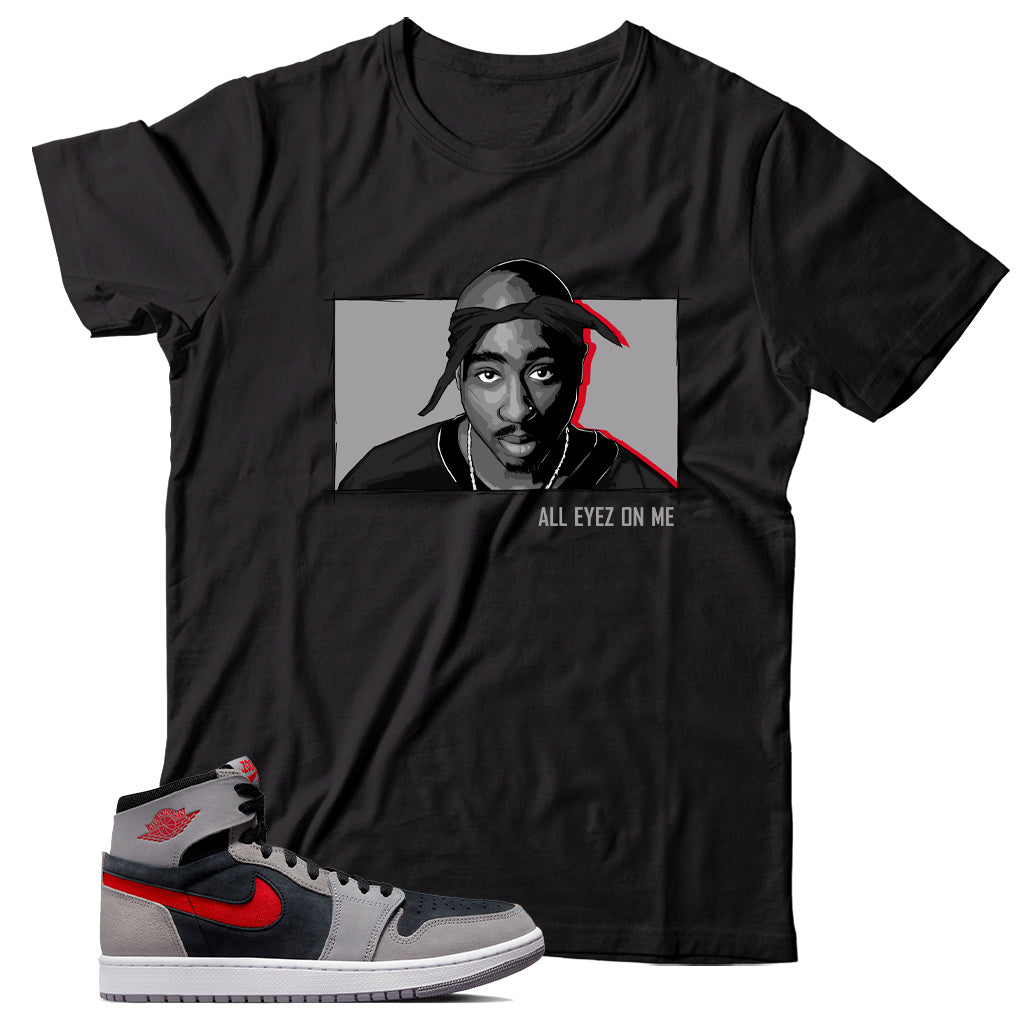 Jordan 1 Black Fire Red Cement shirt