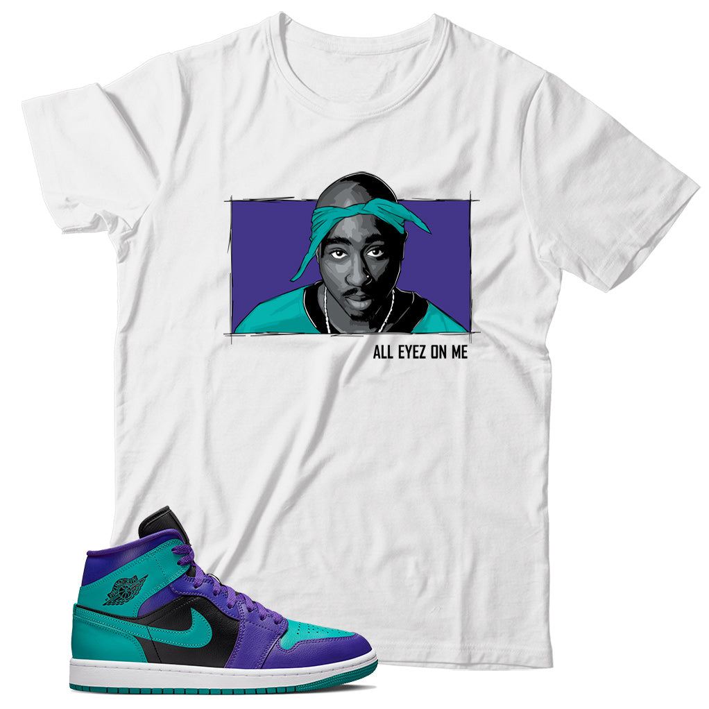 Jordan 1 Black Grape shirt