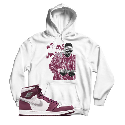 Jordan 1 Bordeaux hoodie