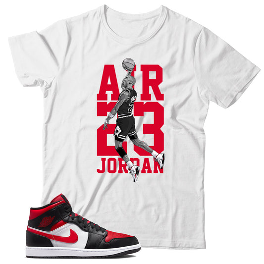 Jordan 1 Bred Toe shirt