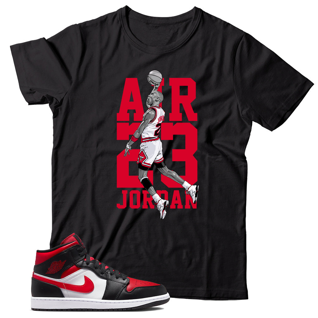 MJ T-Shirt Match Jordan 1 Bred Toe – Shirt Match Kicks