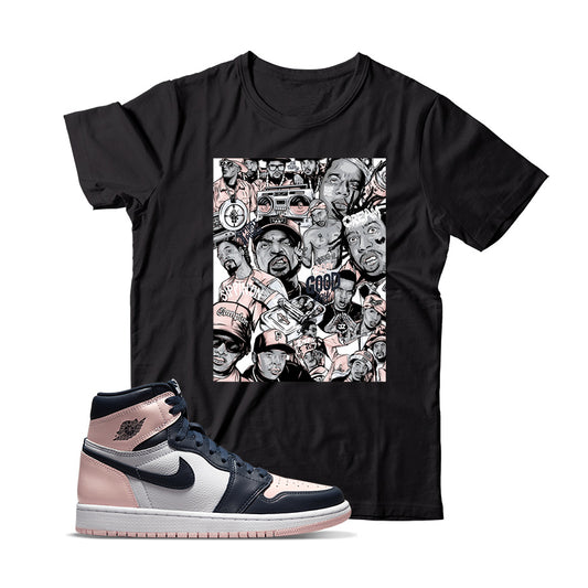 Jordan 1 Bubble Gum shirt