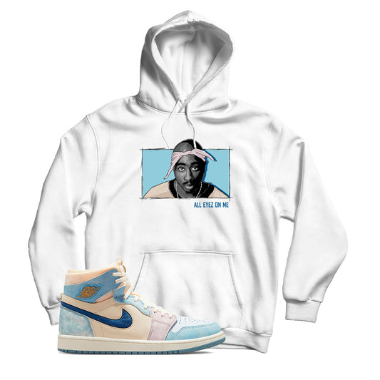 jordan Celestine Blue hoodie