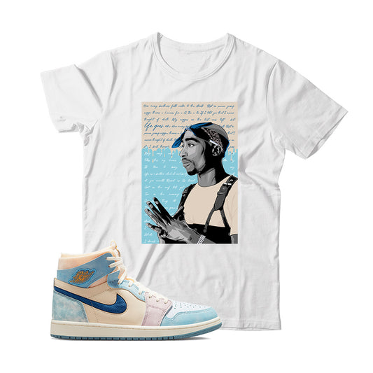 jordan Celestine Blue shirt