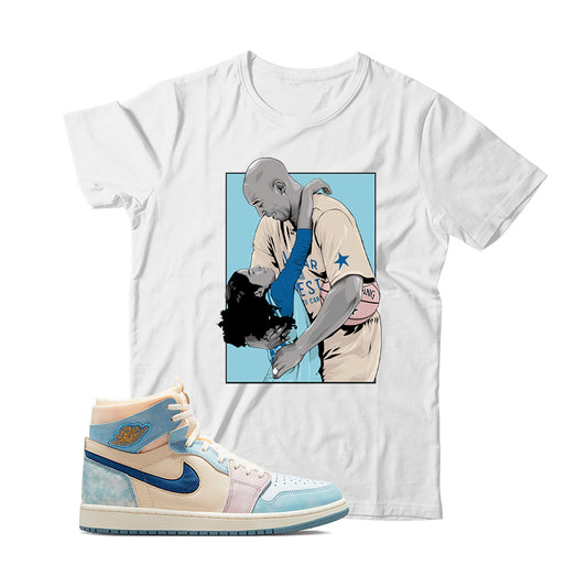 jordan Celestine Blue shirt