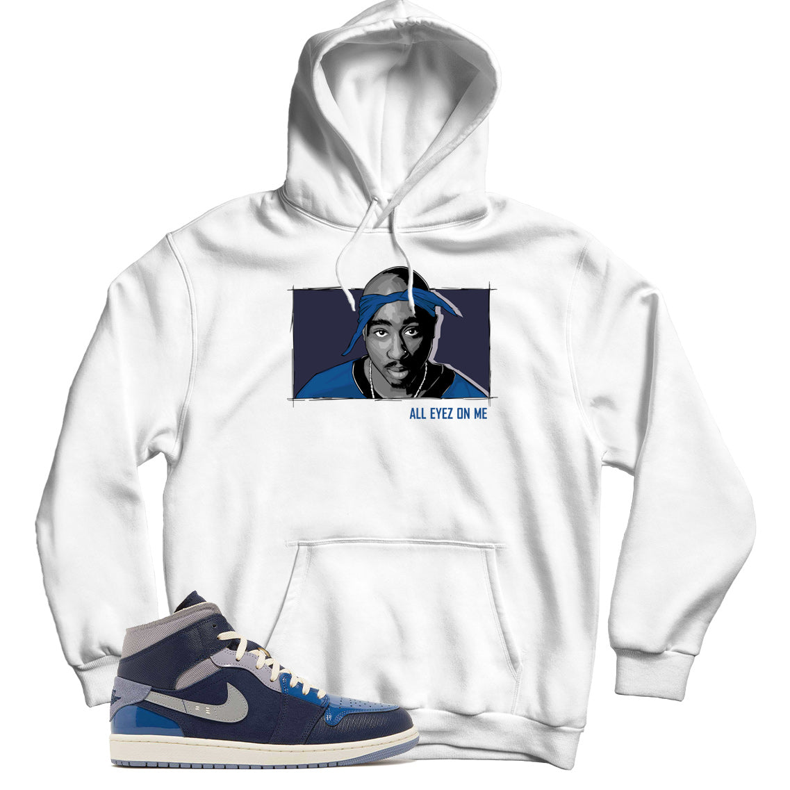 Jordan 1 Craft Obsidian hoodie