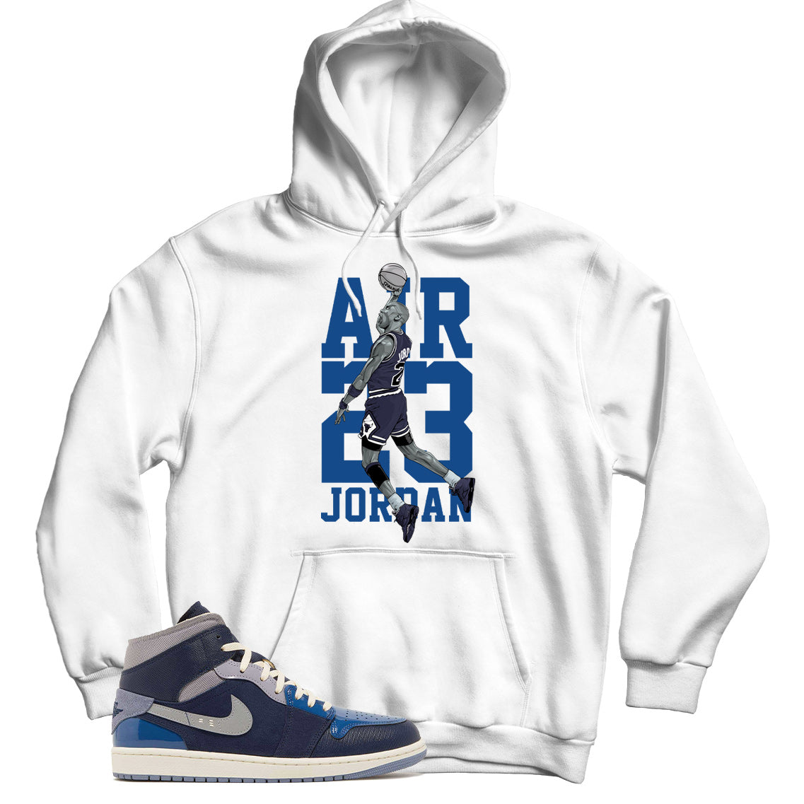 Jordan 1 Craft Obsidian hoodie