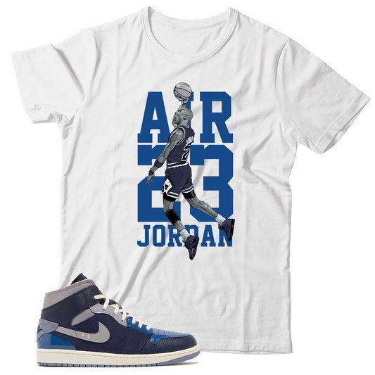 Jordan 1 Craft Obsidian shirt