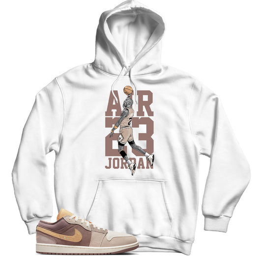Jordan 1 Low Craft Taupe Haze hoodie