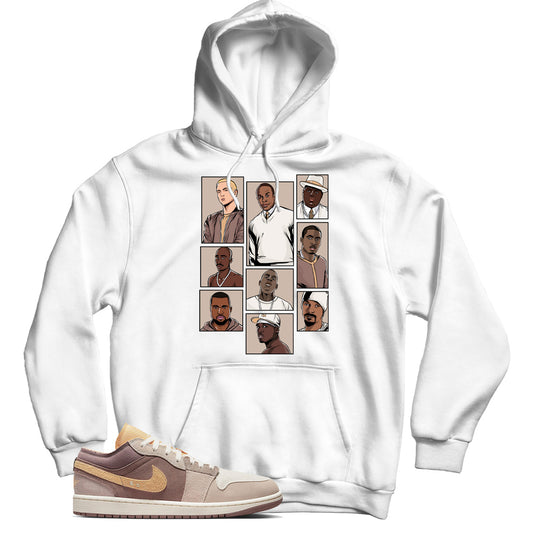 Jordan 1 Low Craft Taupe Haze hoodie