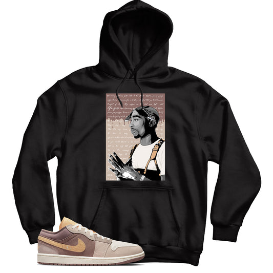 Jordan 1 Low Craft Taupe Haze hoodie