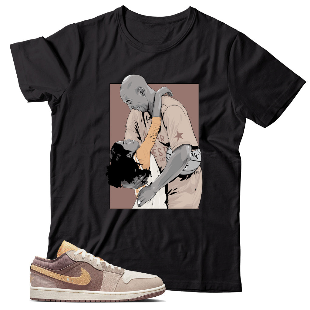 Jordan 1 Low Craft Taupe Haze shirt