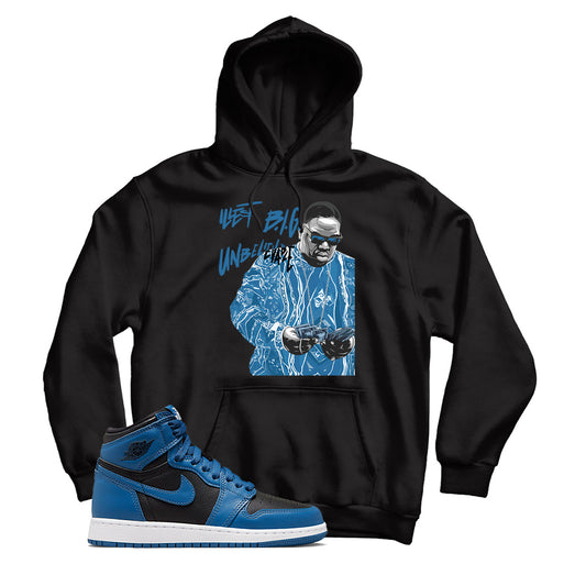 Jordan 1 Dark Marina Blue hoodie